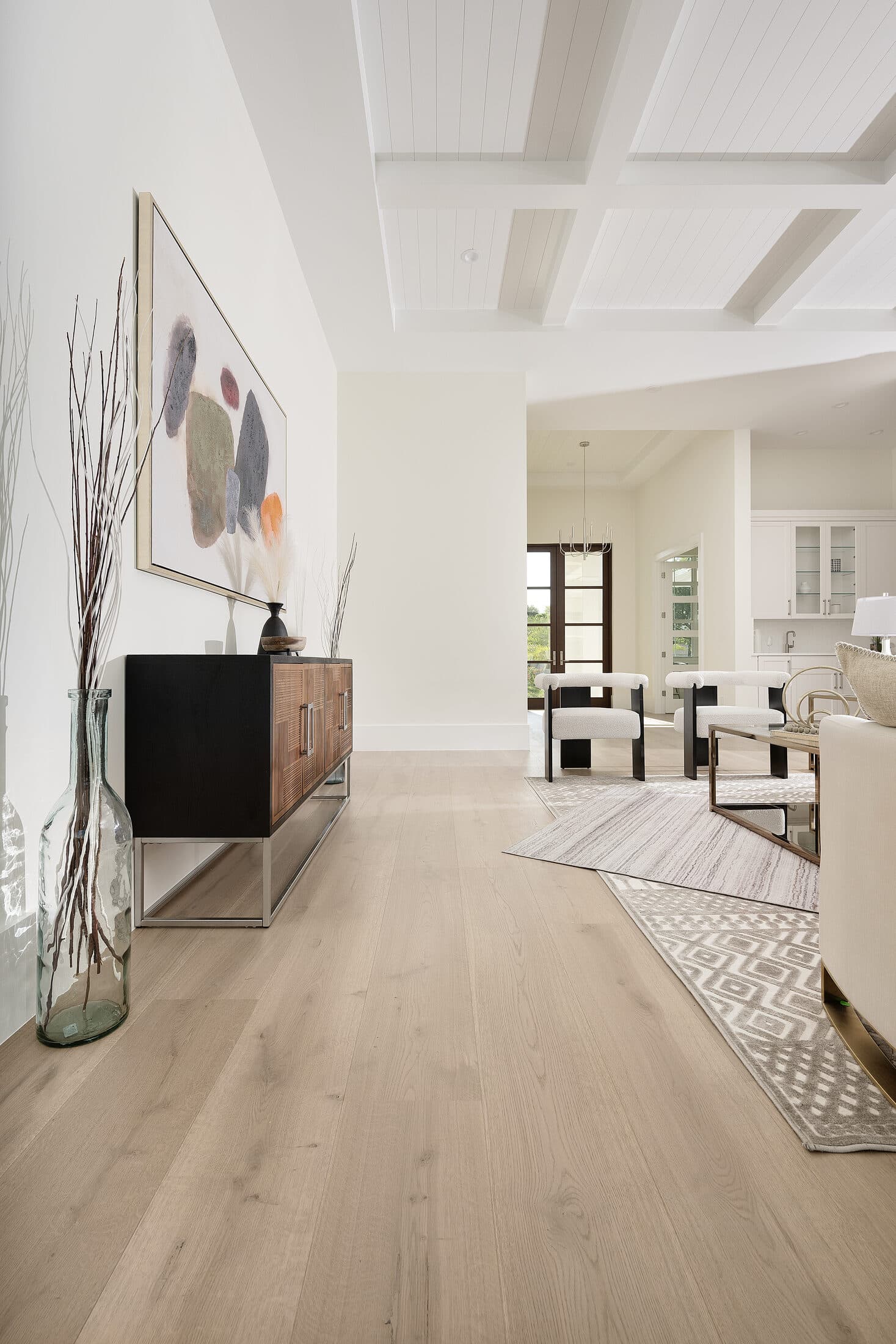 Finished home in Downtown Naples, Naples. City-home floors, measured to the inch.