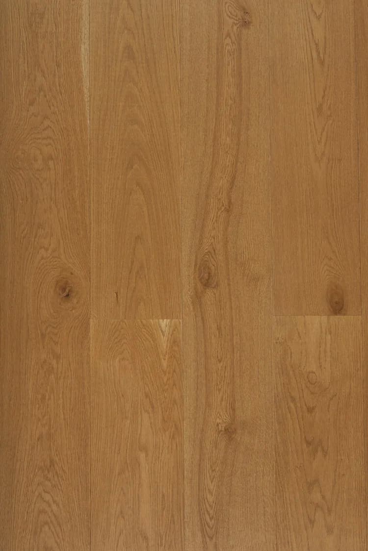 RIVA RIVA Arte — 3½″ wide European white oak plank, shown to scale