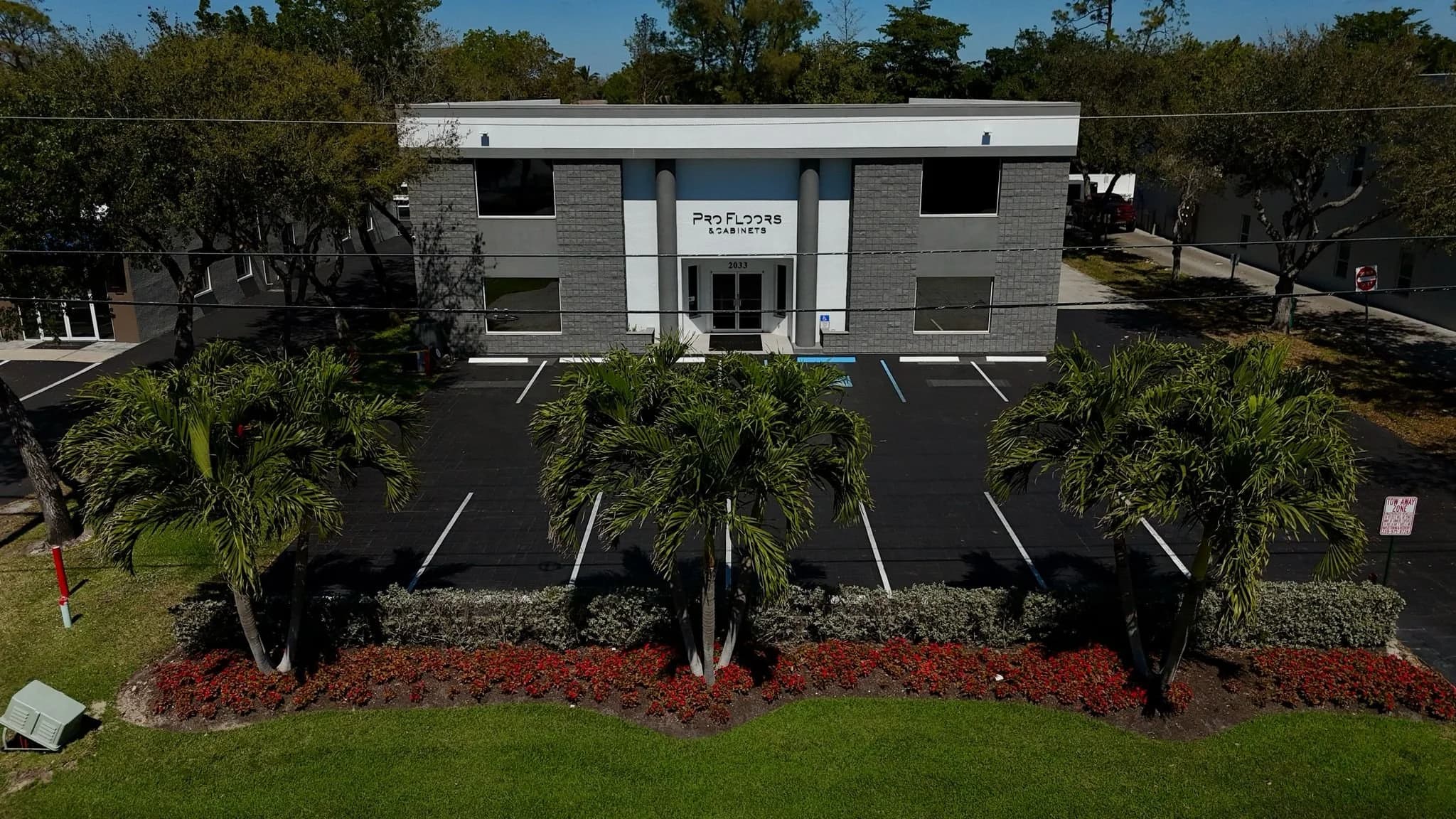The ProFloorz showroom on Trade Center Way in Naples